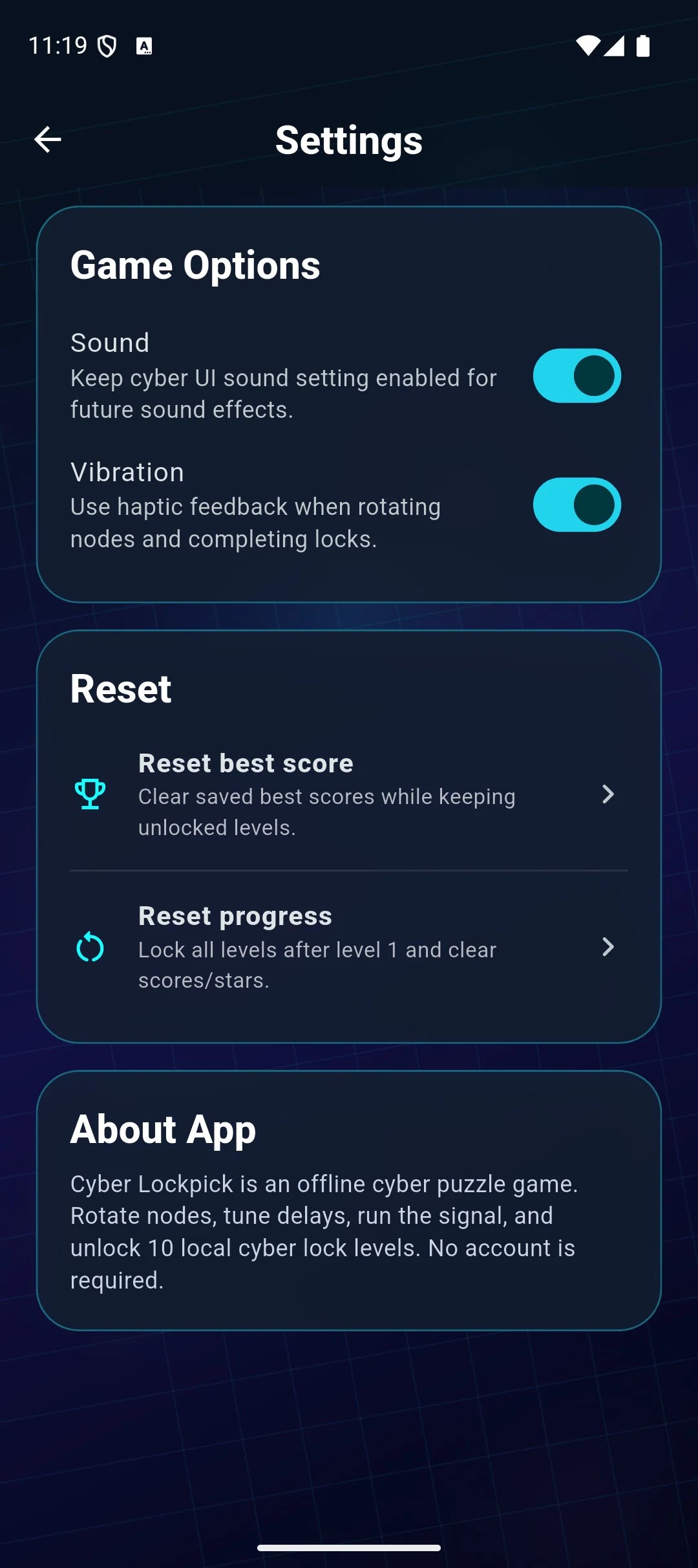 Cyber Lockpick screenshot